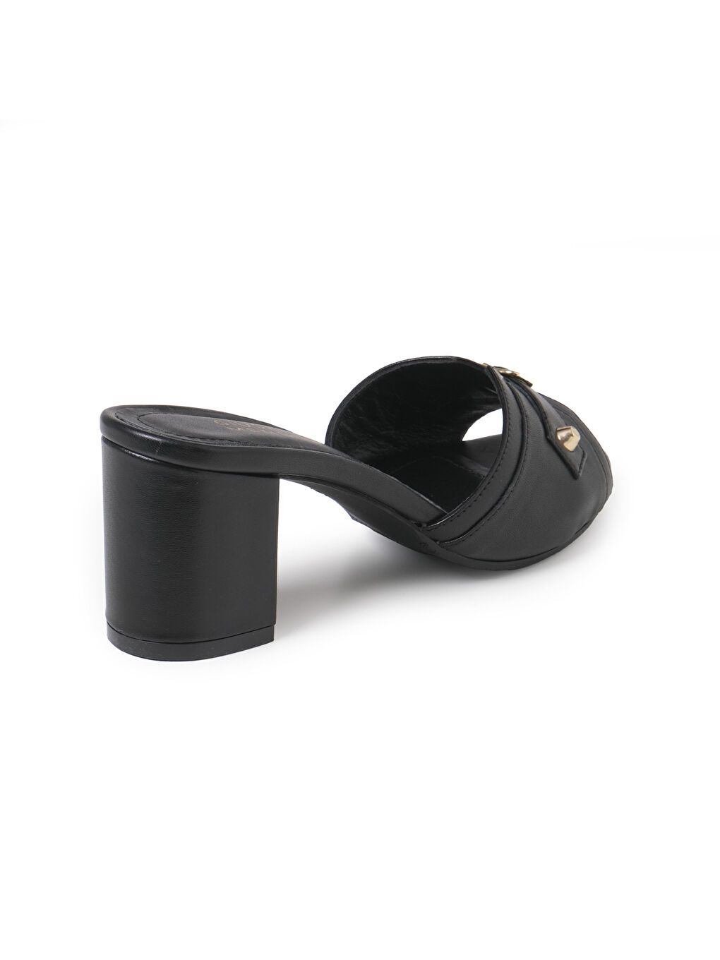 Siyah Kadın Terlik PO-1918 36 GIUSEPPE MENGONI NAPA C02 SİYAH-2