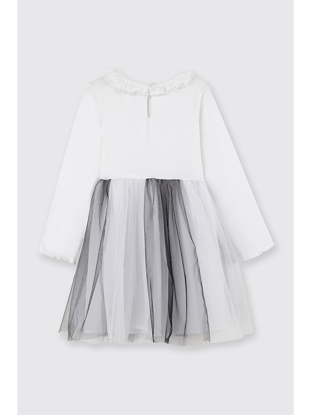 Kız Çocuk Elbise Beyaz-1