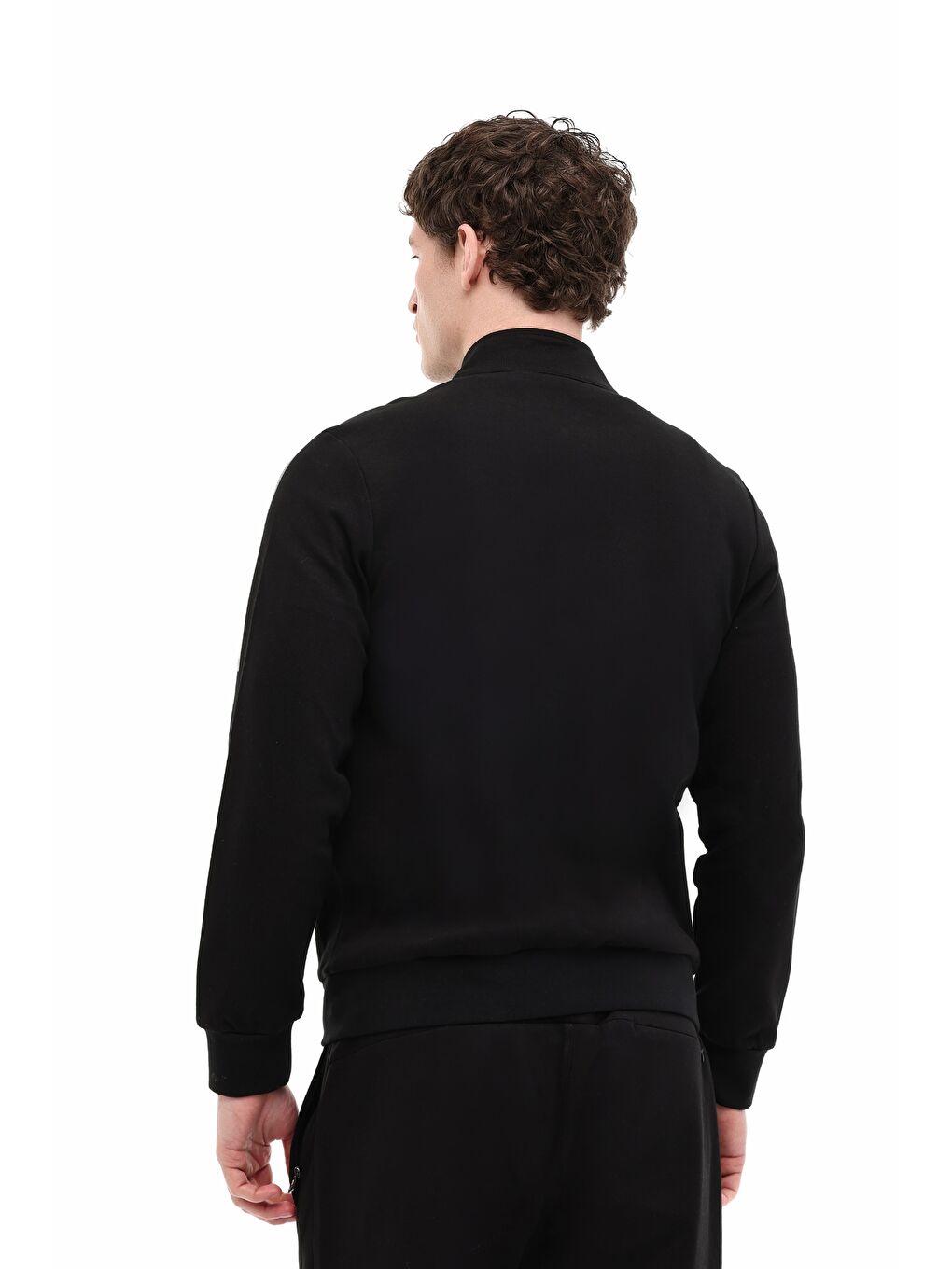 ML AUSTIN 18ITL1023 6 FX Siyah Erkek Eşofman Üstü-1