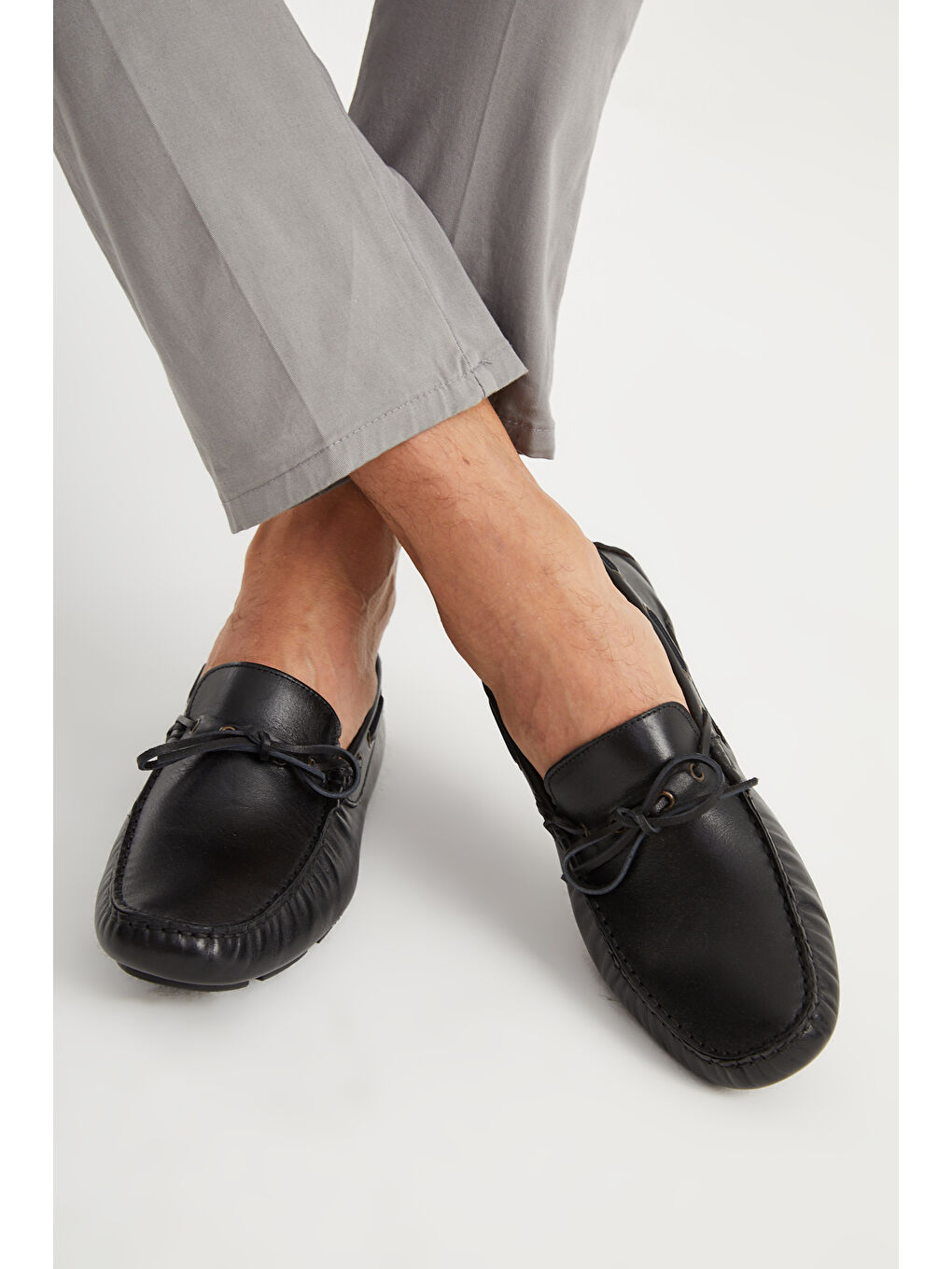 Erkek Oxford ( Klasik) MO-7810-7574 Gıuseppe Mengonı Siyah Antik-2