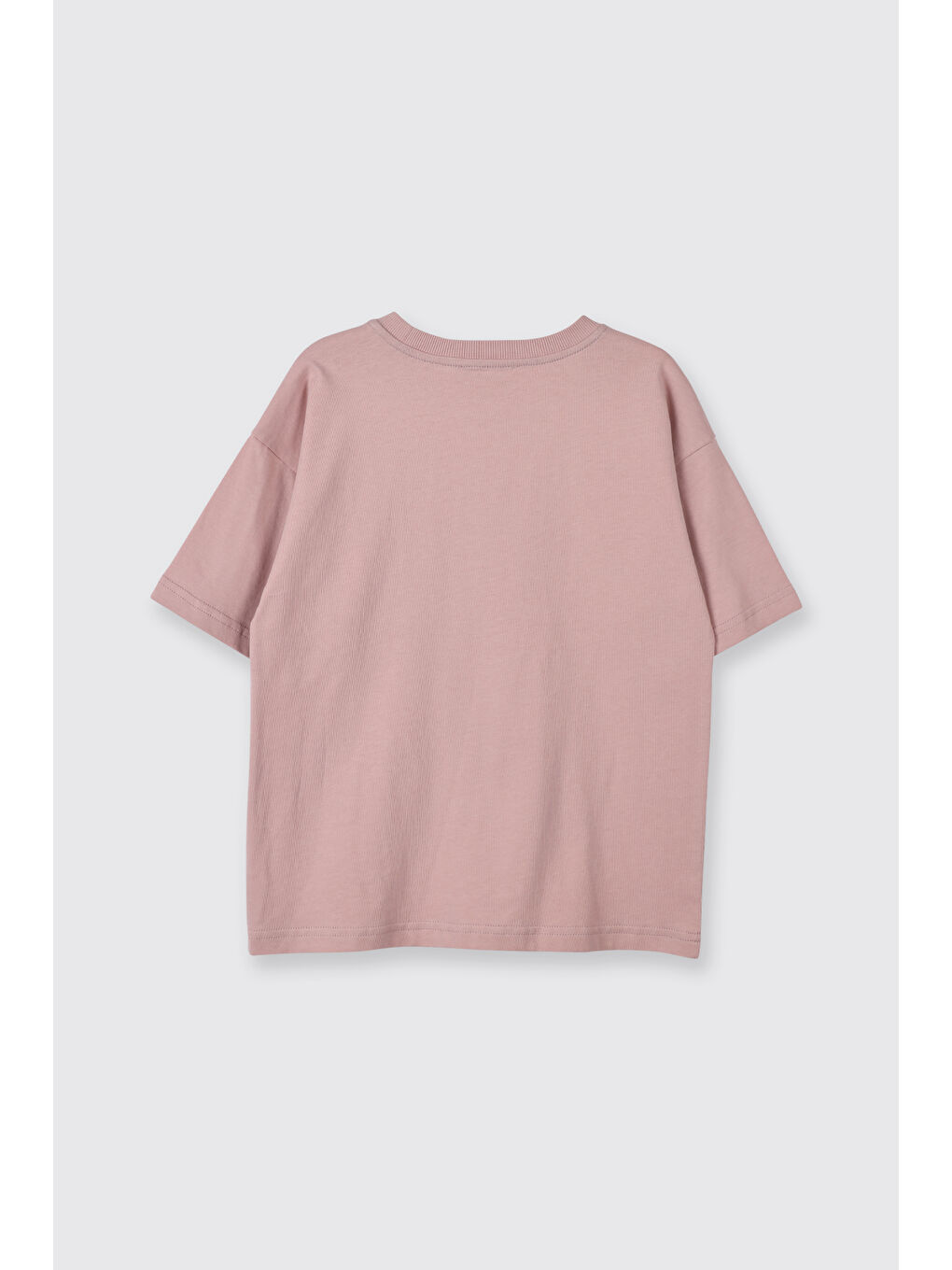 Erkek Çocuk Baskılı Kısa Kollu T-Shirt Pembe-3