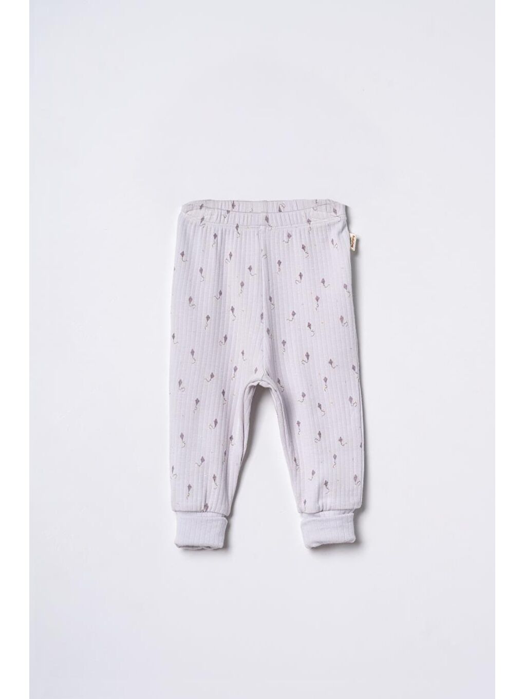 Gri Bebek 2li Pantolon %100 Organik Pamuk , Bebek - Yenidoğan-CSYM31111-6