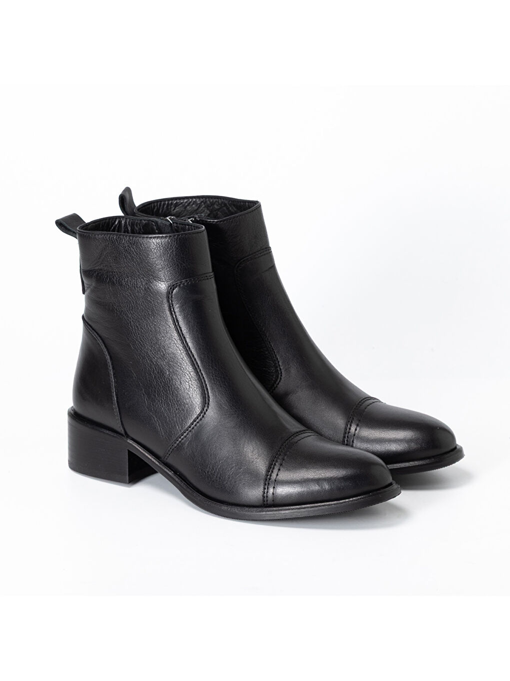 Siyah Kadın Bot 25K12002 Skin Boot-2