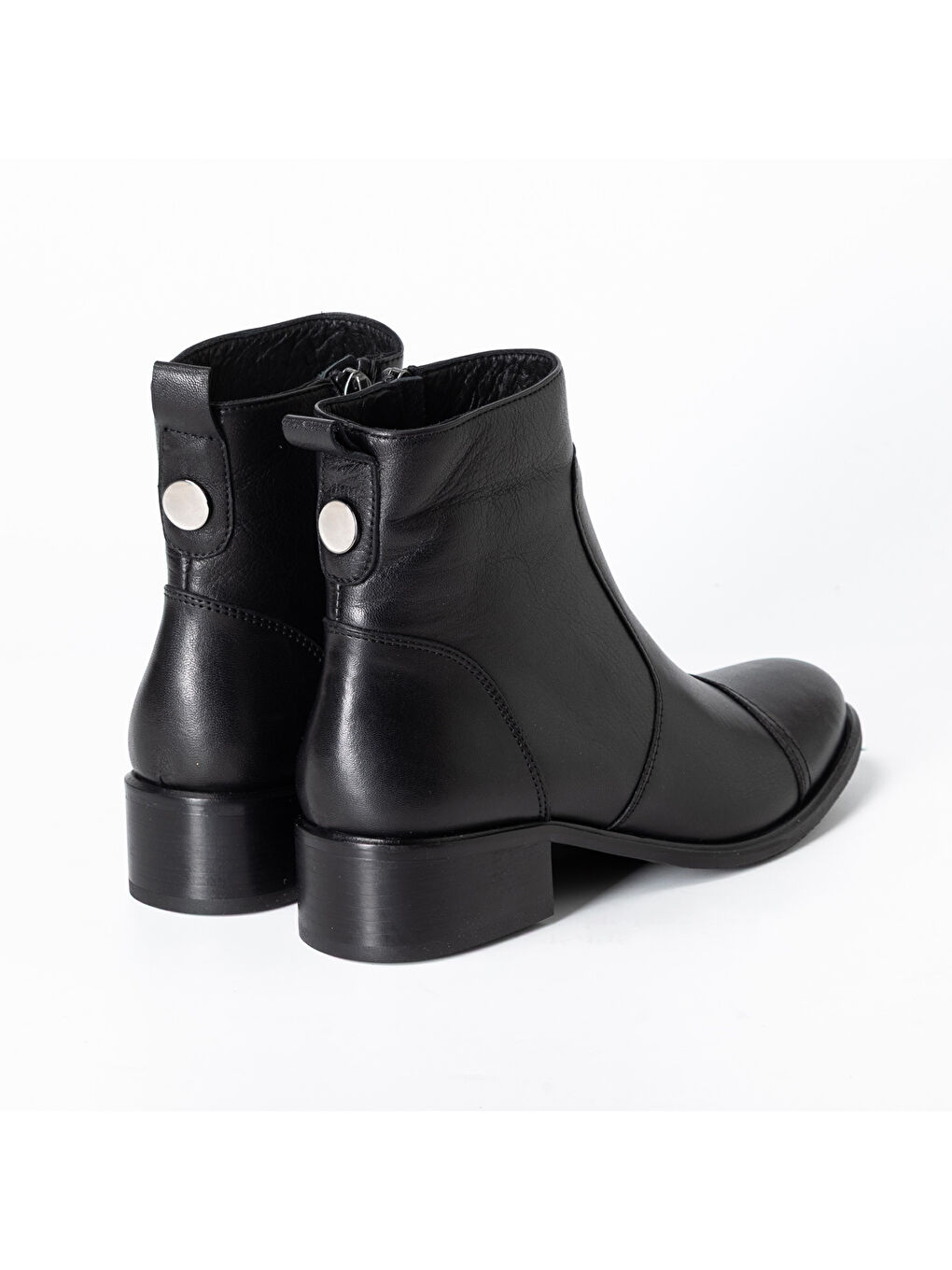Siyah Kadın Bot 25K12002 Skin Boot-3