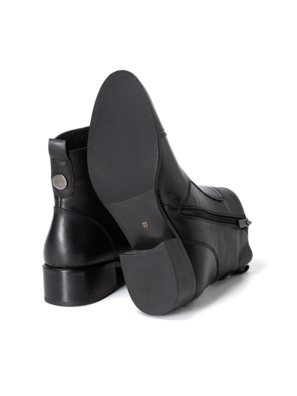 Siyah Kadın Bot 25K12002 Skin Boot-4