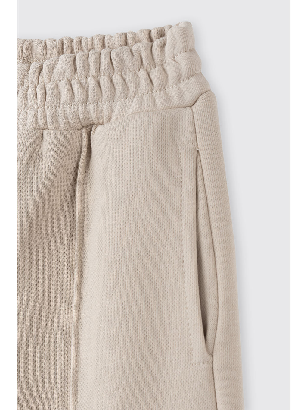 Kız Çocuk Eşofman Alt Bej-5