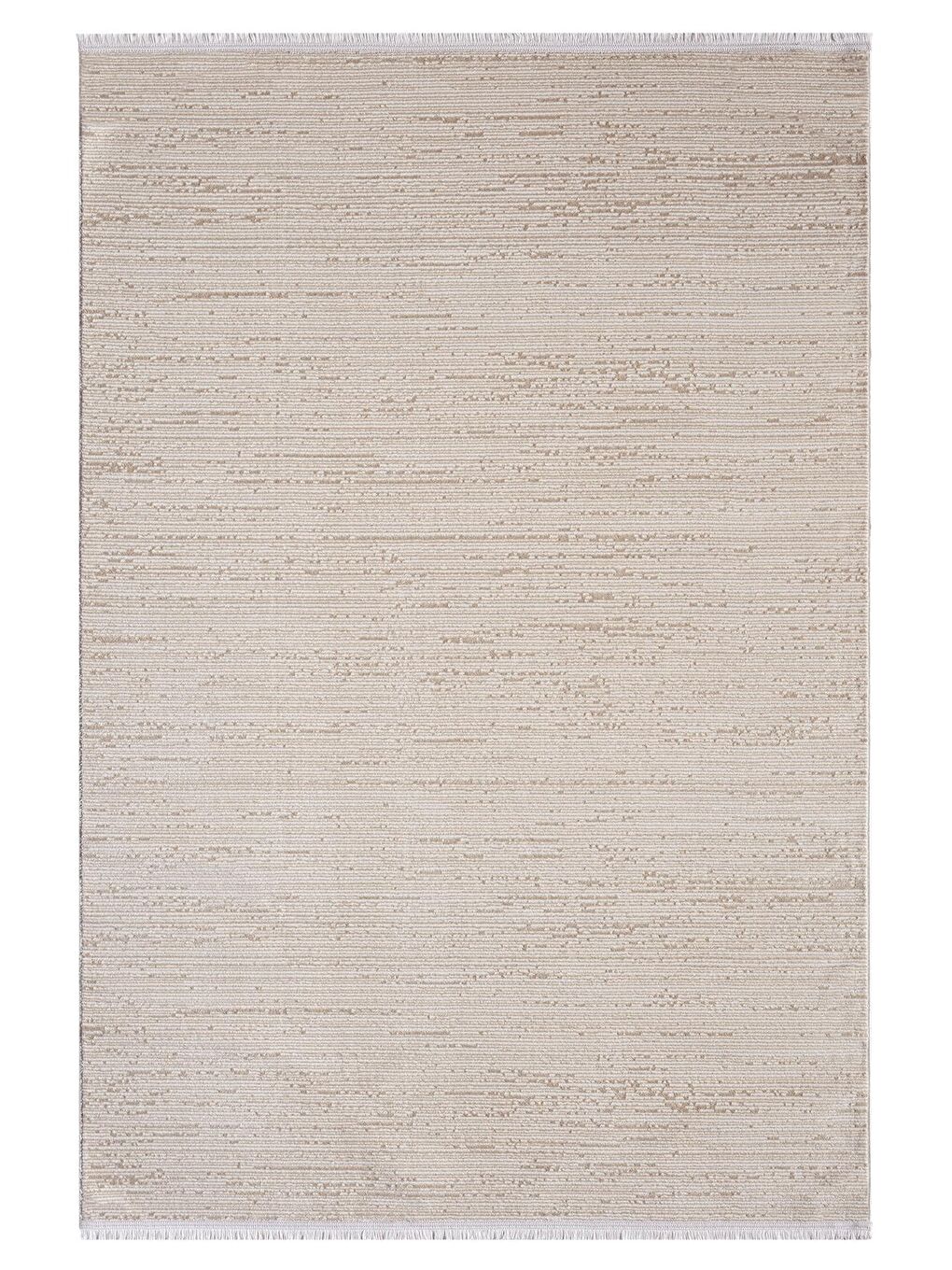 Konfor Parla 5787 Bej Kadife İplikli Salon Mutfak Oturma Odası Halısı Modern Dokuma Halı-100x300-5