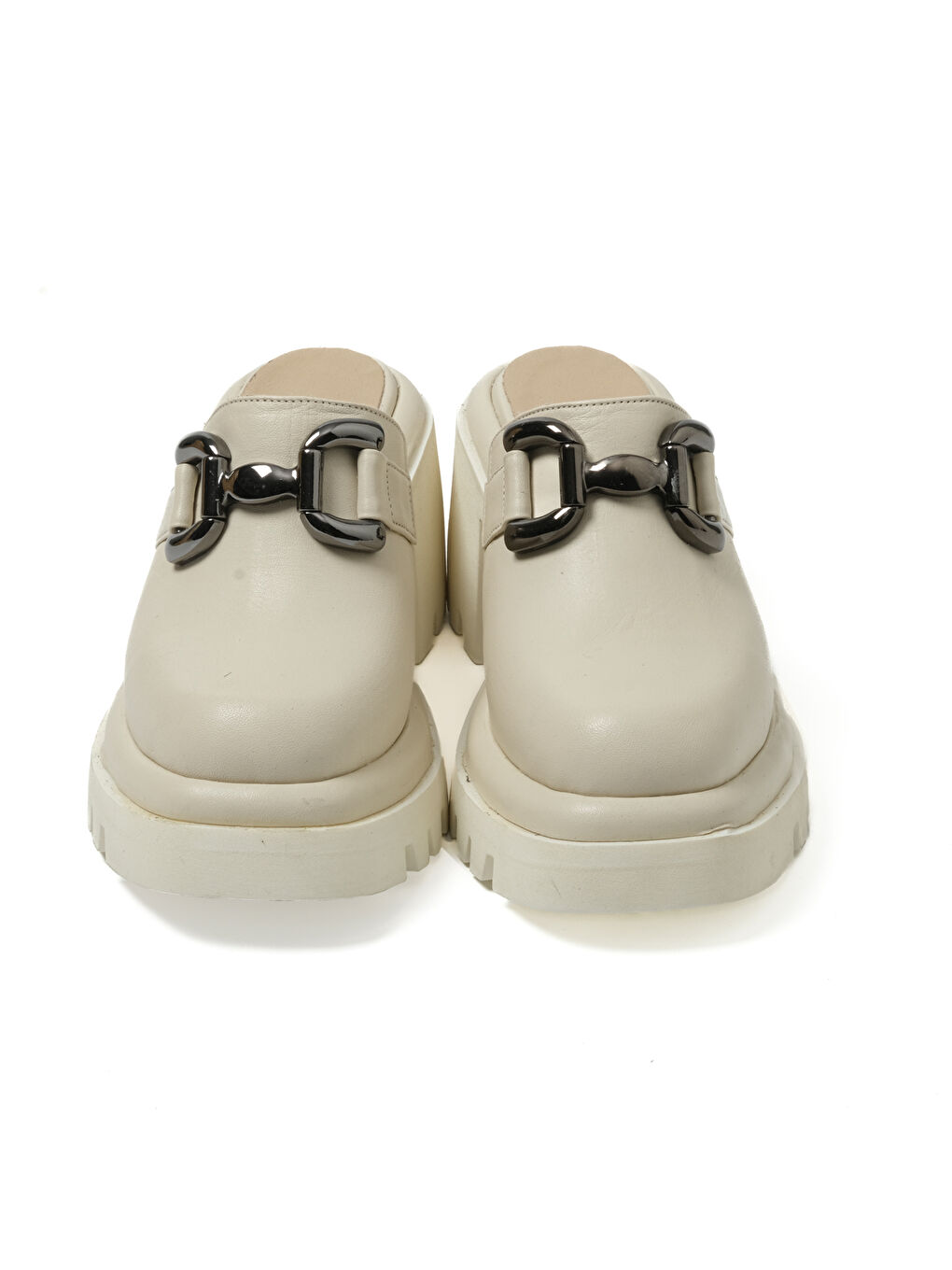 Beyaz Kadın Terlik MAR-23Y-082-27737 BEYAZ-03-2