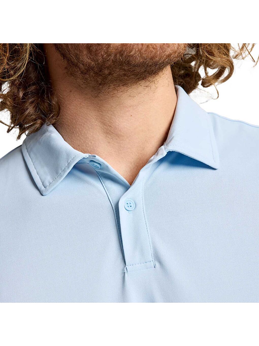 Mercan Tech Pique Polo Ss Erkek Turuncu Tişört-4