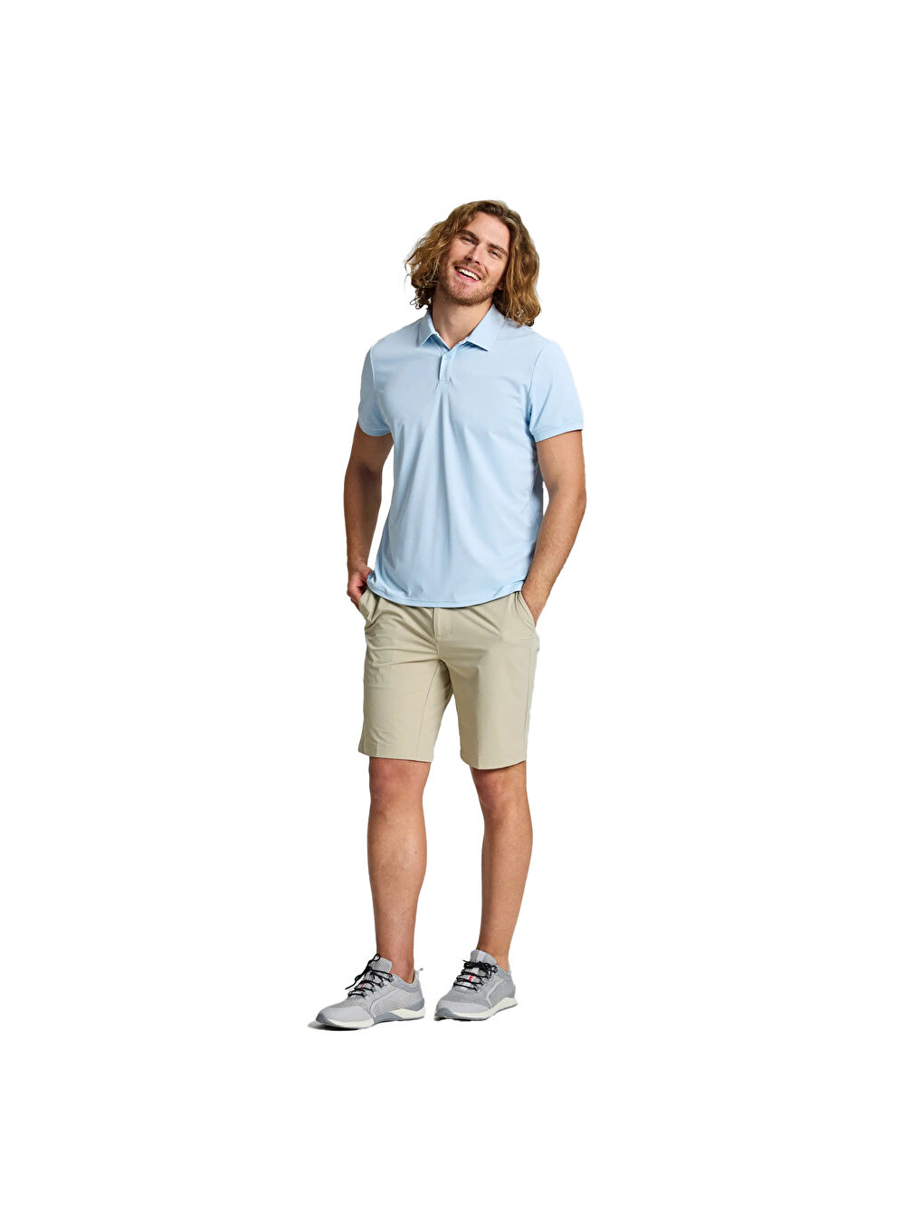 Mercan Tech Pique Polo Ss Erkek Turuncu Tişört-5