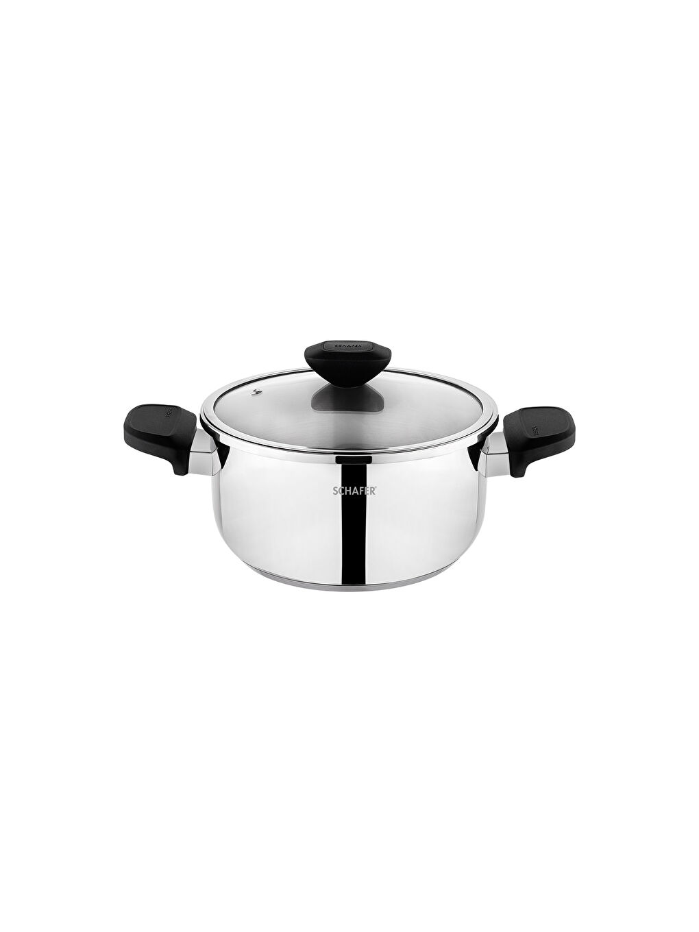 Pratikmatik 4 Parça Düdüklü Tencere Seti 4+6,5 L-Siyah/Gri-4