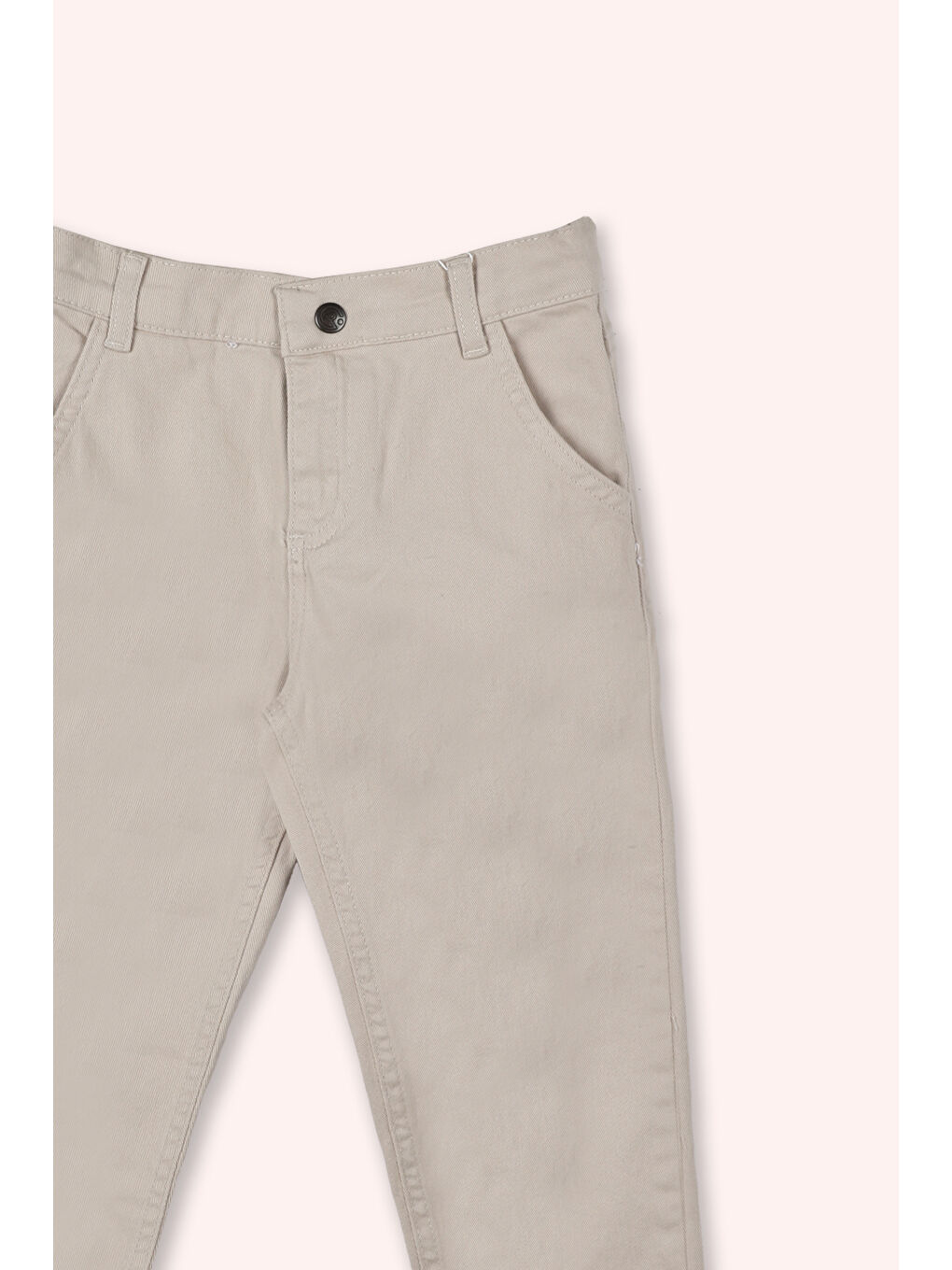 Bej Erkek Çocuk Pantolon-5