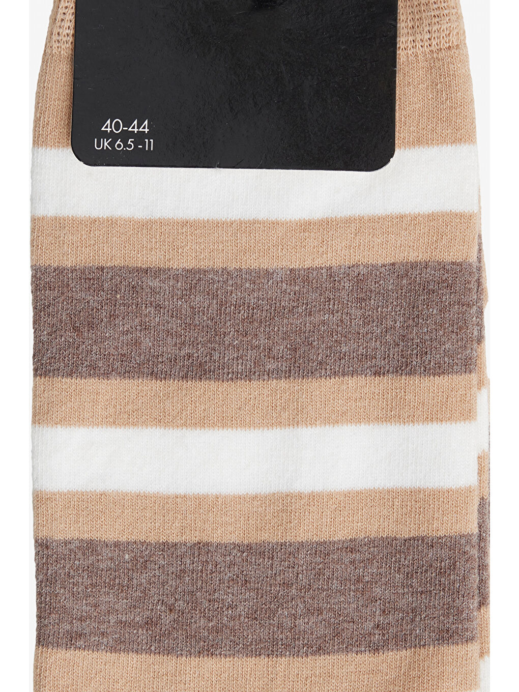 Erkek Bej Desenli Çorap-1