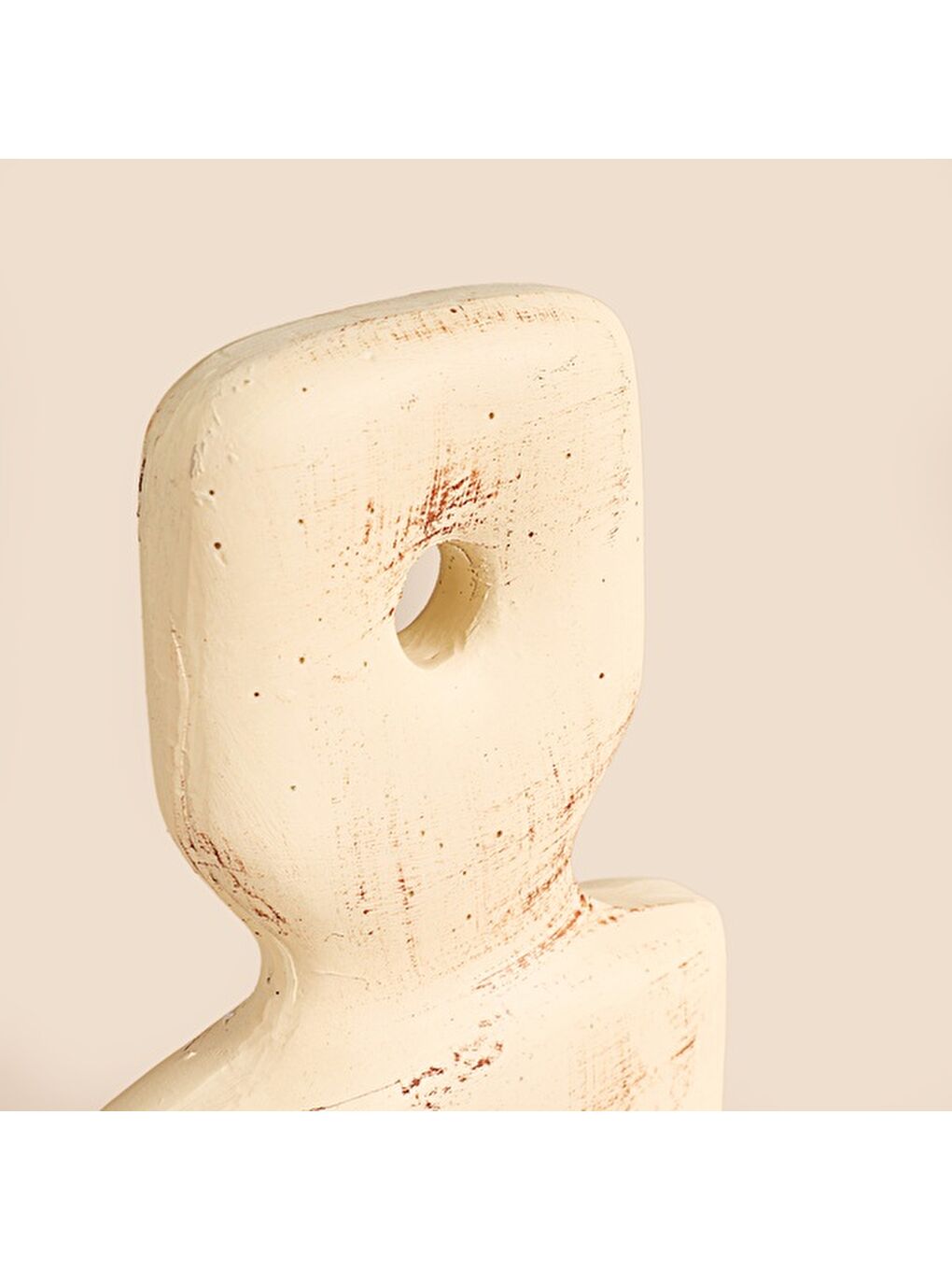 Deco Eskitme İskandinav Dekor - Bej - 36 cm-2