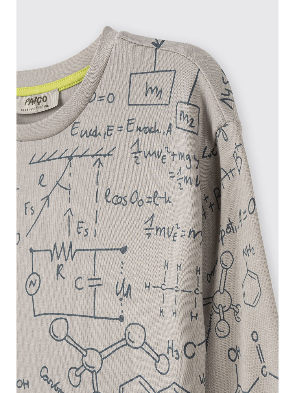 Bej Erkek Çocuk Baskılı Pijama Takımı Taş-8