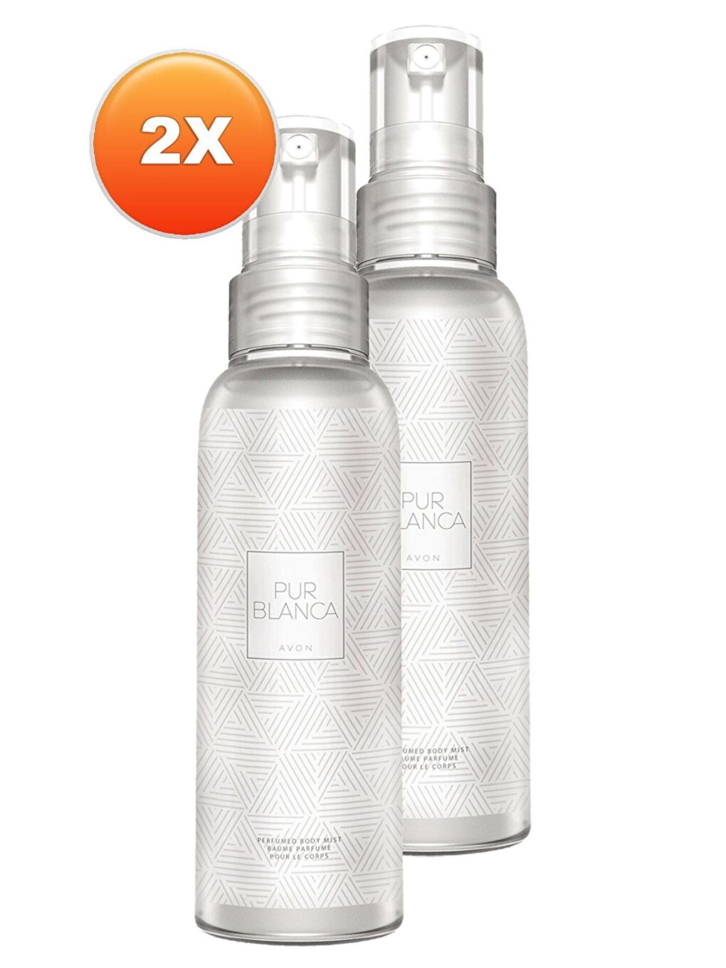 AVON Renksiz Pur Blanca Kadın Vücut Spreyi 100 Ml. İkili Set - 1