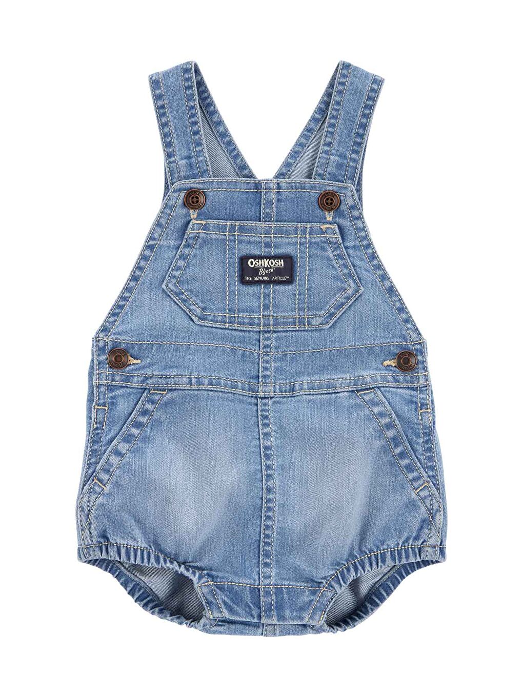 Mavi Erkek Bebek Jean Salopet