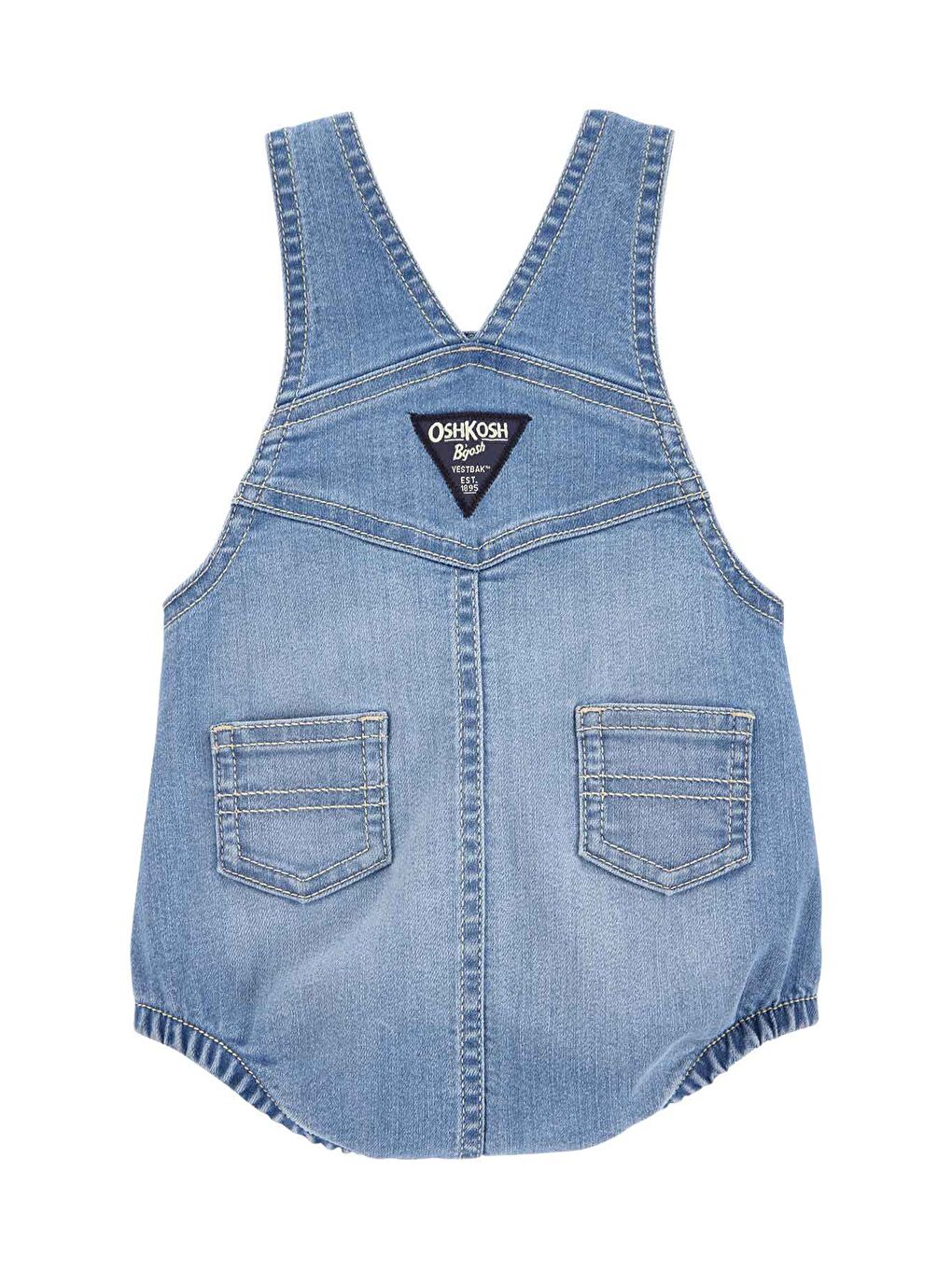 Mavi Erkek Bebek Jean Salopet-1