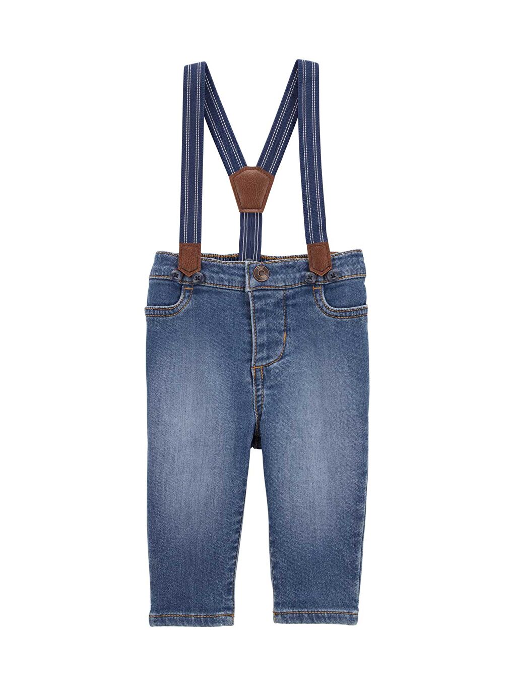 Oshkosh Mavi Erkek Bebek Denim Pantolon
