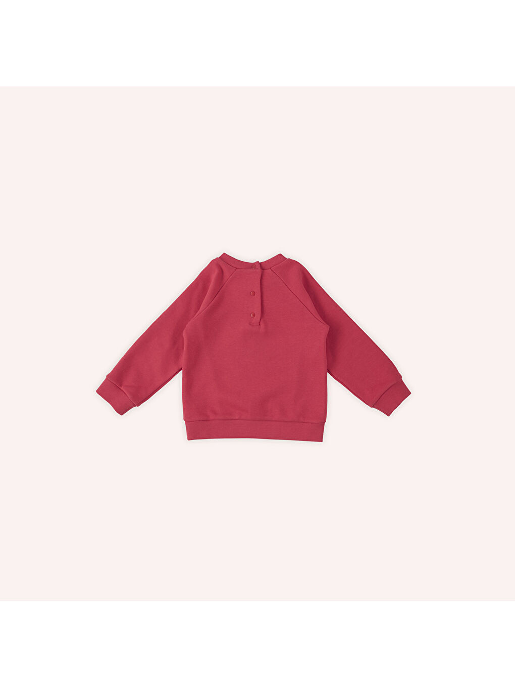 Panço Kirmizi Kız Çocuk Nakış Detaylı Sweatshirt - 7