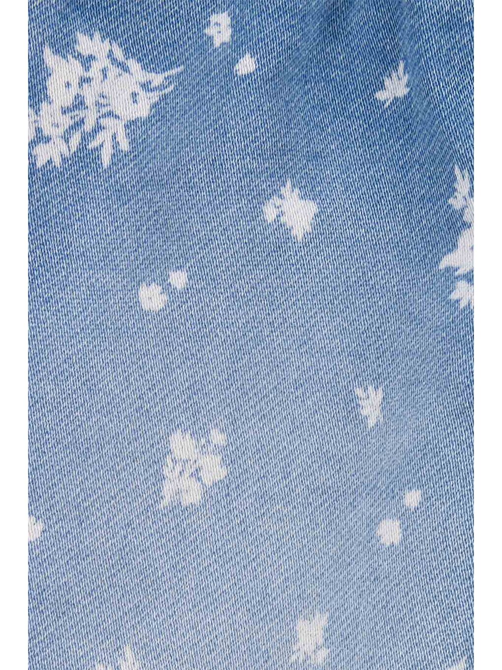Oshkosh Mavi Kız Bebek Denim Pantolon - 2