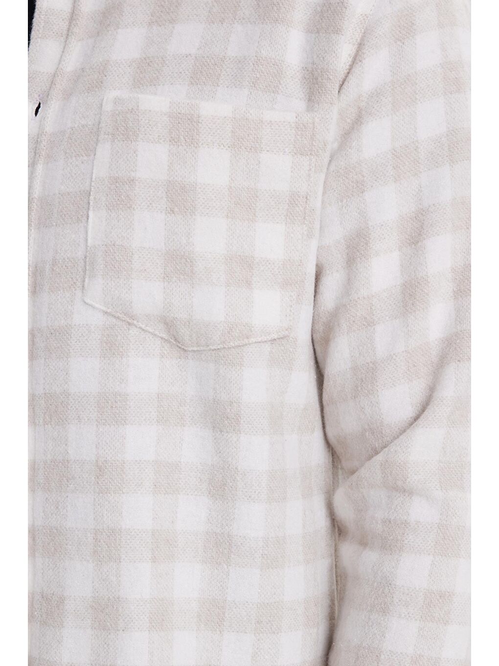 Karışık Erkek Regular Fit Klasik Kesim Büyük Kareli Tep Cepli Oduncu Gömlek-2