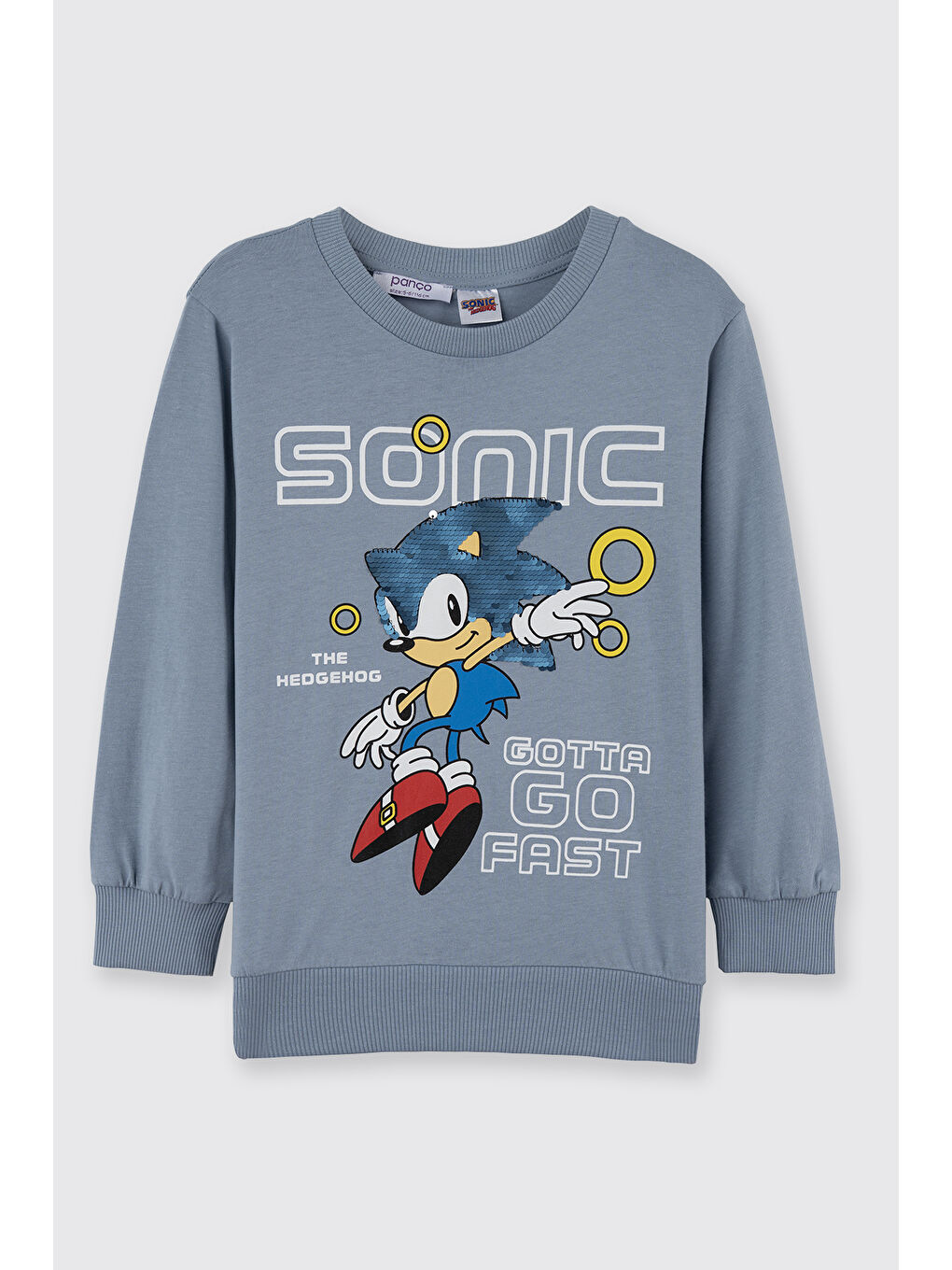 Erkek Çocuk Nıkpul Sweatshirt Gri