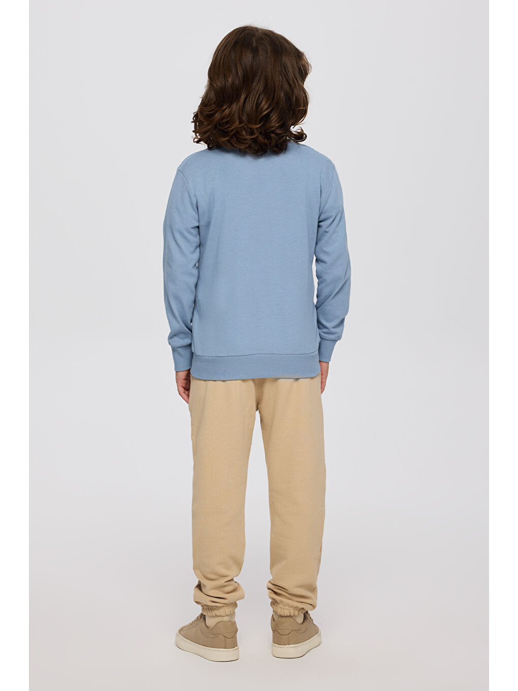 Erkek Çocuk Nıkpul Sweatshirt Gri-6