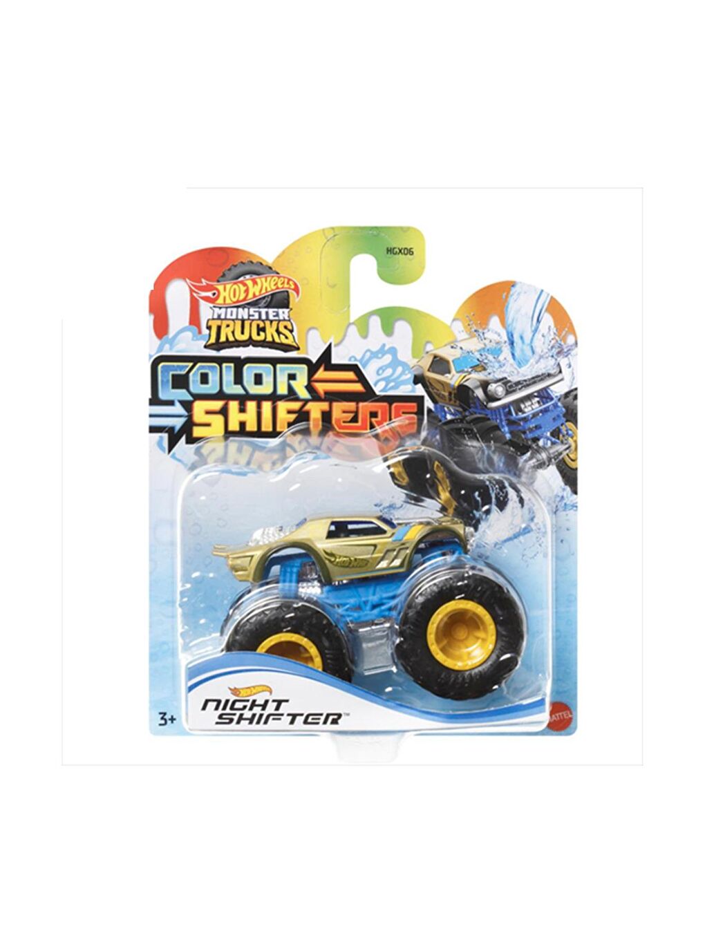 Hot Wheels Monster Trucks Color Shifters Renk Değiştiren Araçlar HNW06