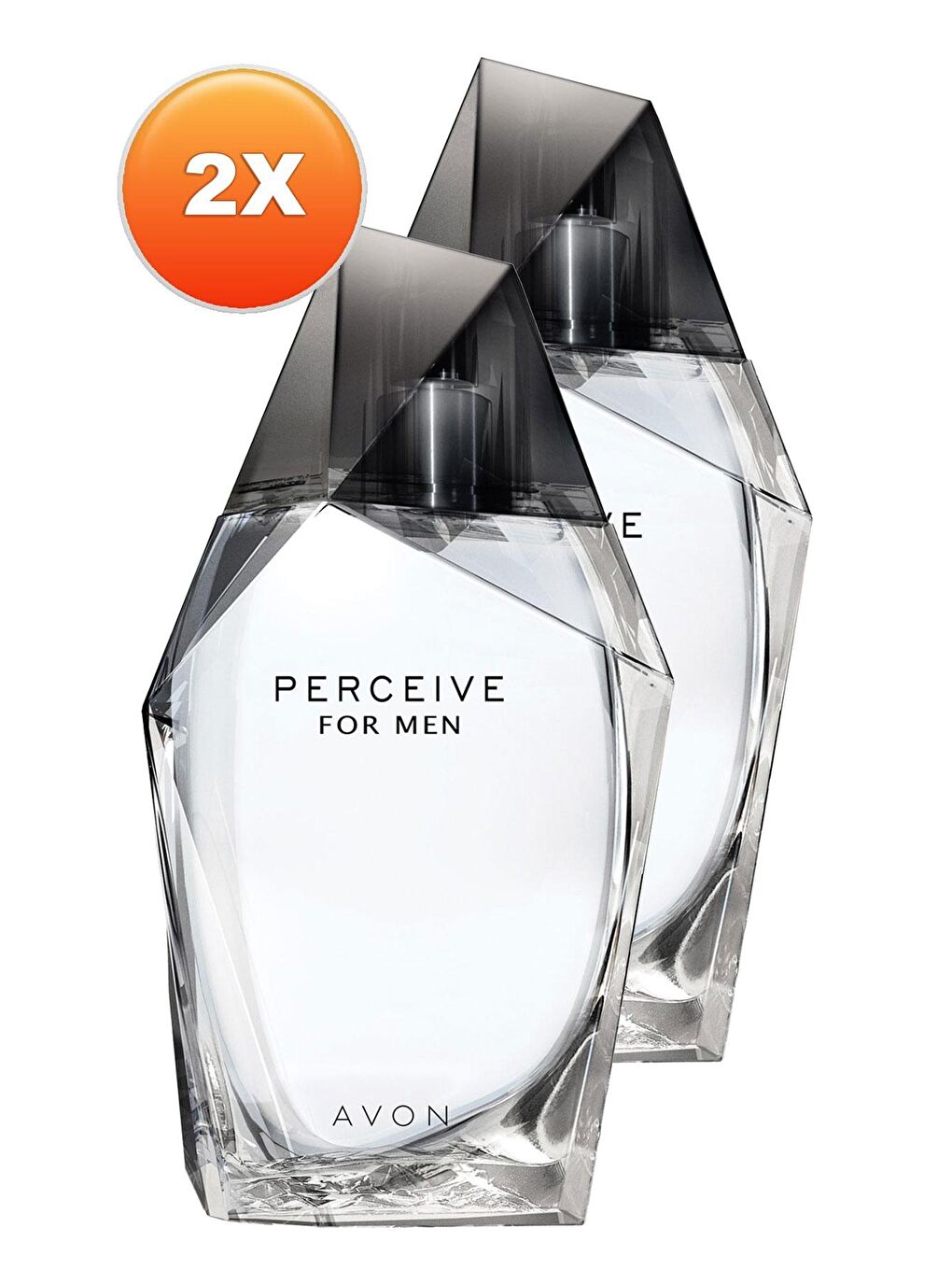 AVON Renksiz Perceive Erkek Parfüm Edt 100 Ml. İkili Set - 1