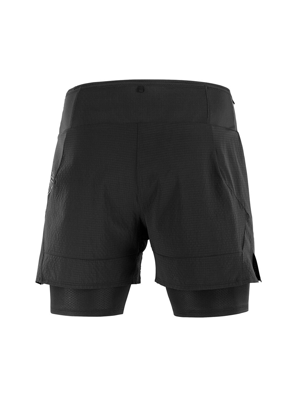 Sense 2in1 Erkek Siyah Koşu Şortu-3