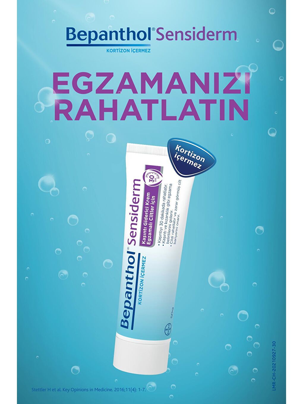 Bepanthol Şeffaf Sensiderm Kaşıntı Giderici Krem 50g - 1