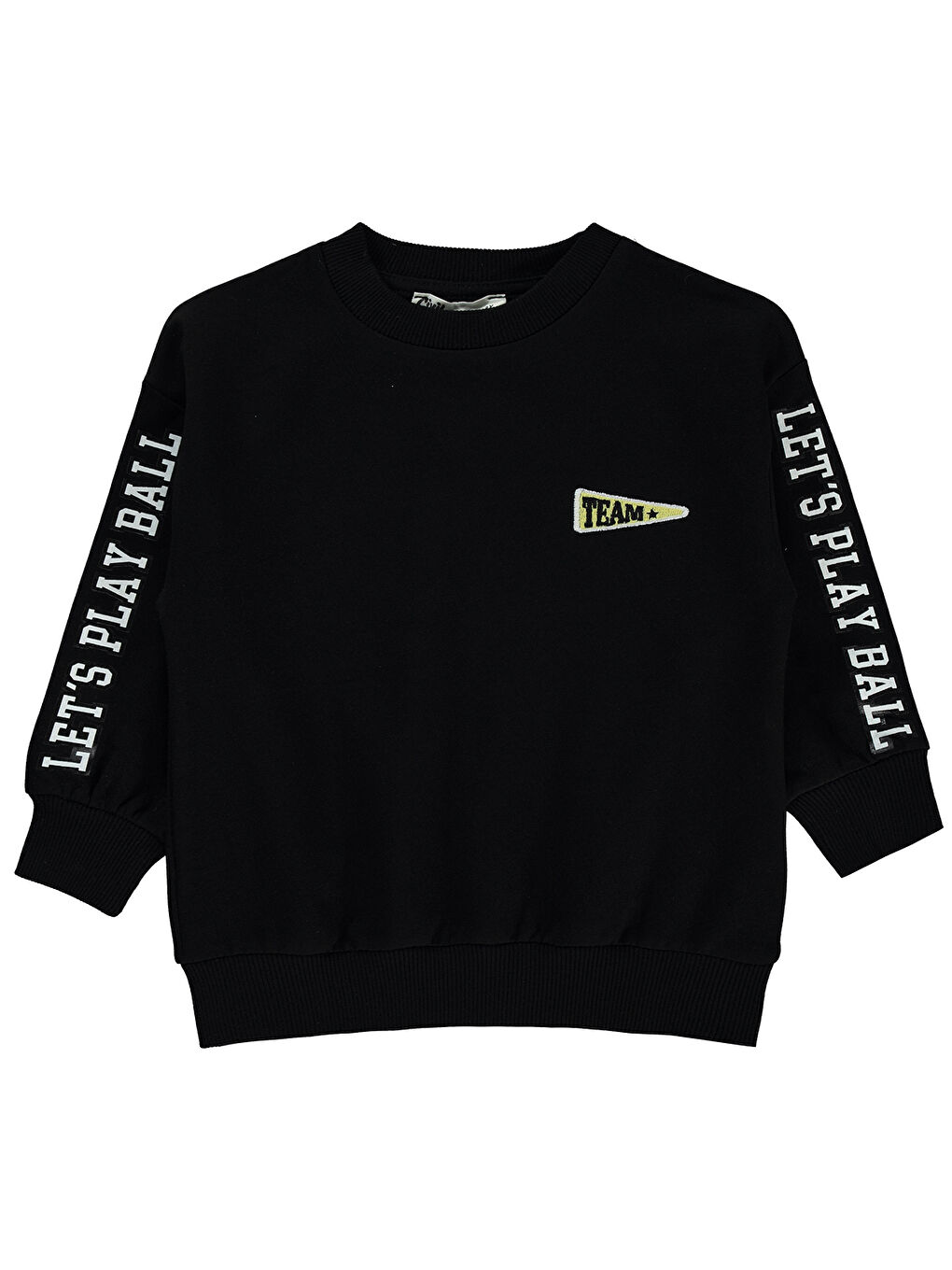 Civil Boys Erkek Çocuk Sweatshirt 2-5 Yaş Siyah