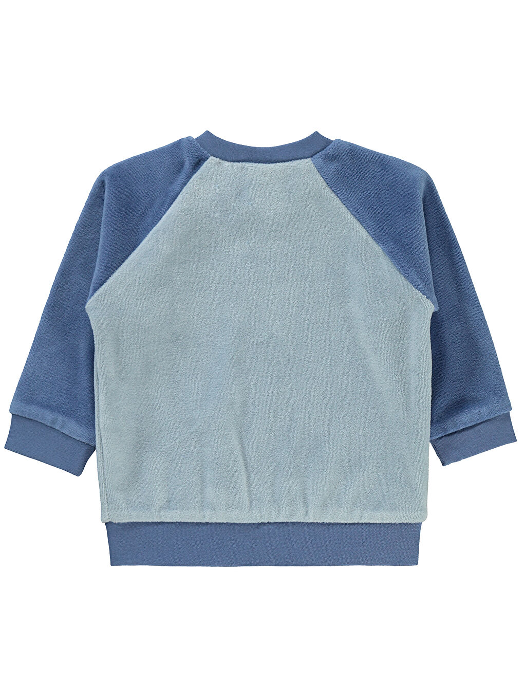 LC WAIKIKI İndigo Baby Erkek Bebek Sweatshirt 6-18 Ay İndigo - 1