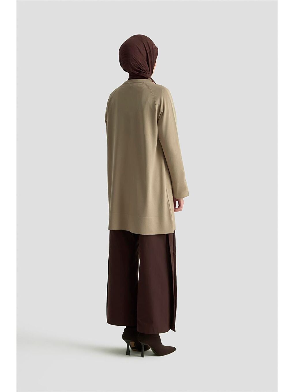 Trend Triko Tunik 25Ktd4114 Bej-4