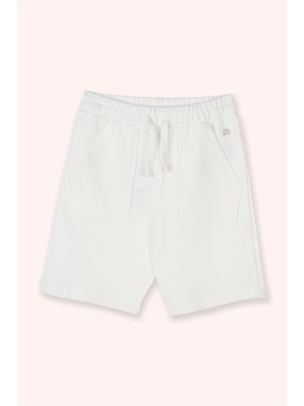 Ekru Erkek Çocuk Örme Şort