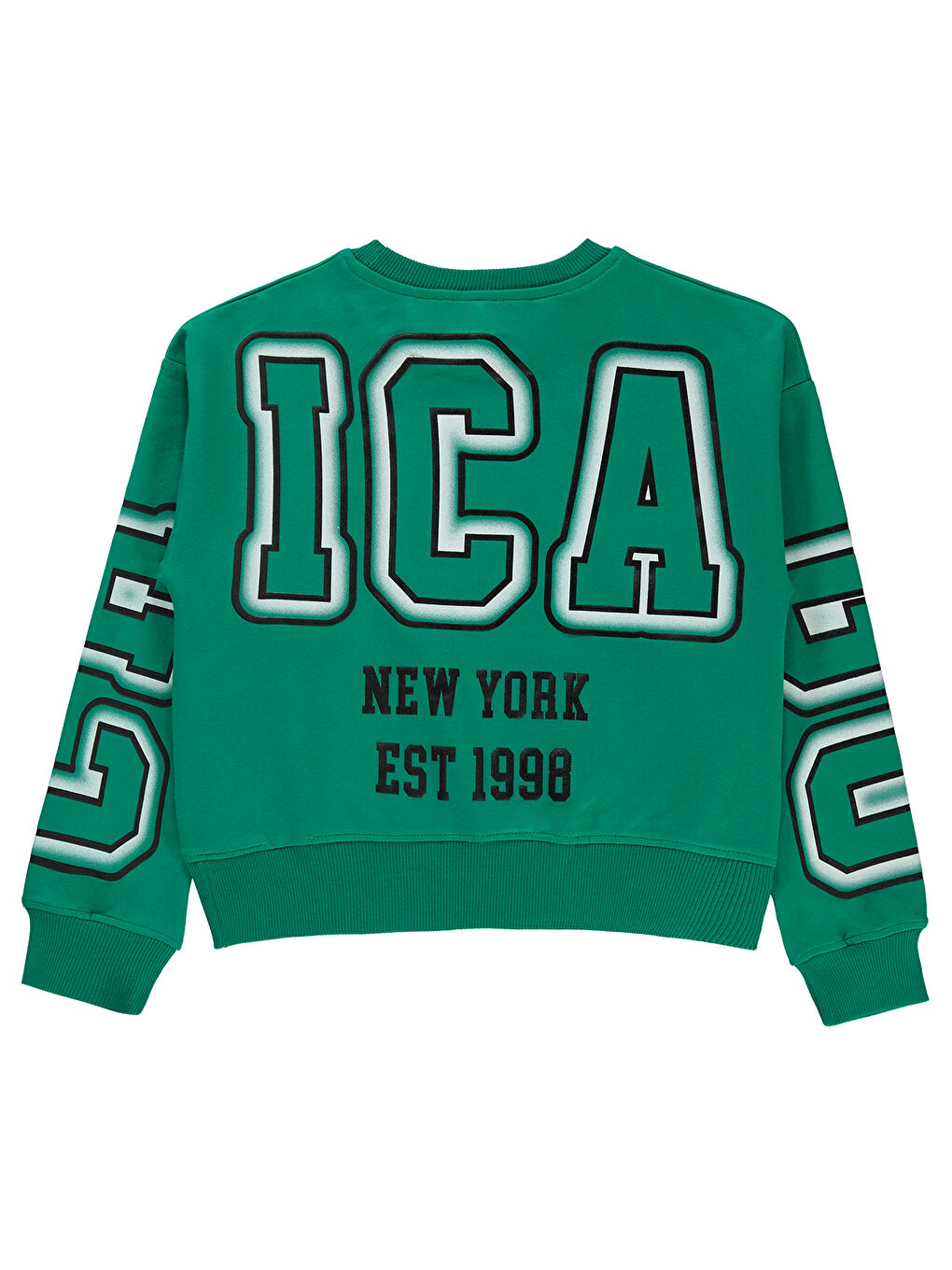 Civil Yeşil Girls Kız Çocuk Sweatshirt 10-13 Yaş - 1