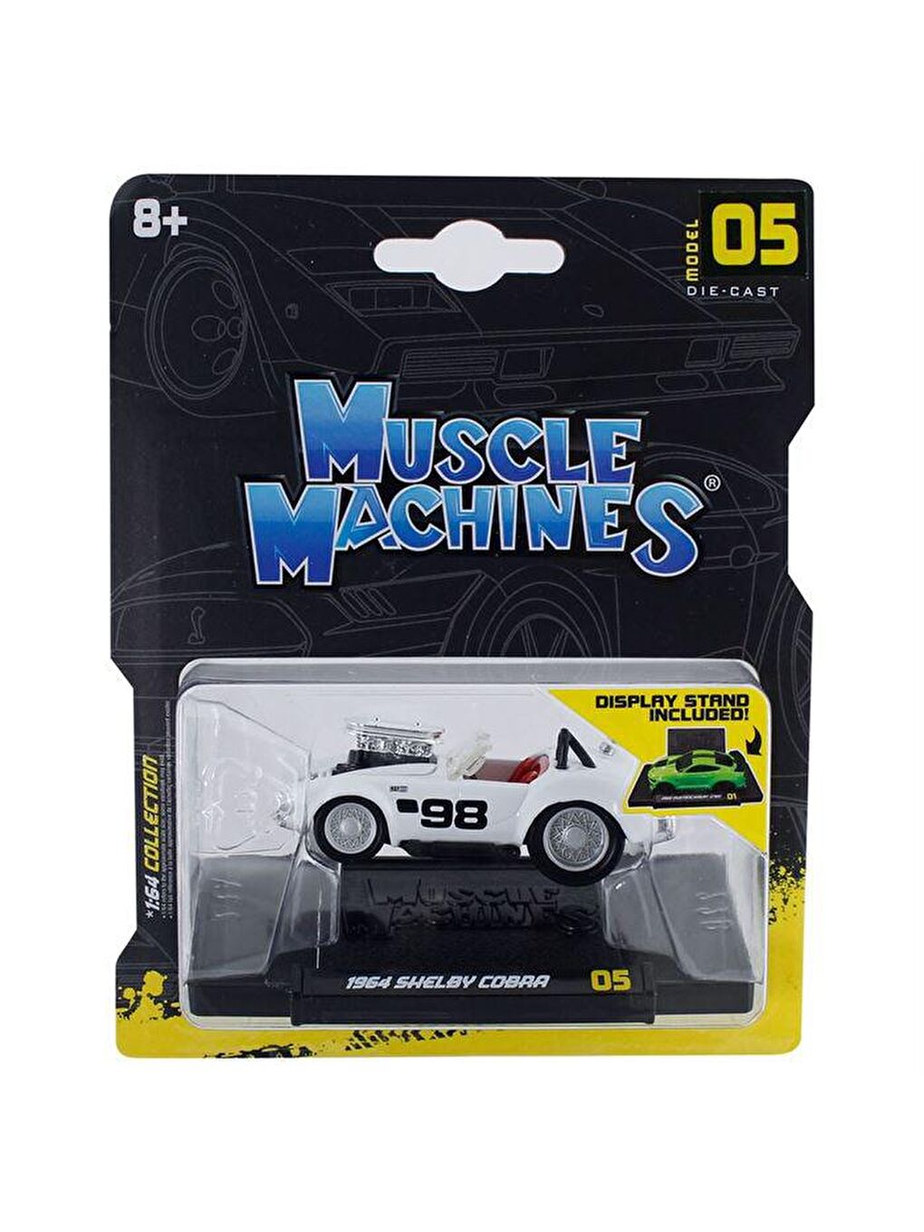 Maisto Muscle Machines 01 - 1964 Shelby Cobra Model Araba 1/64 - 1