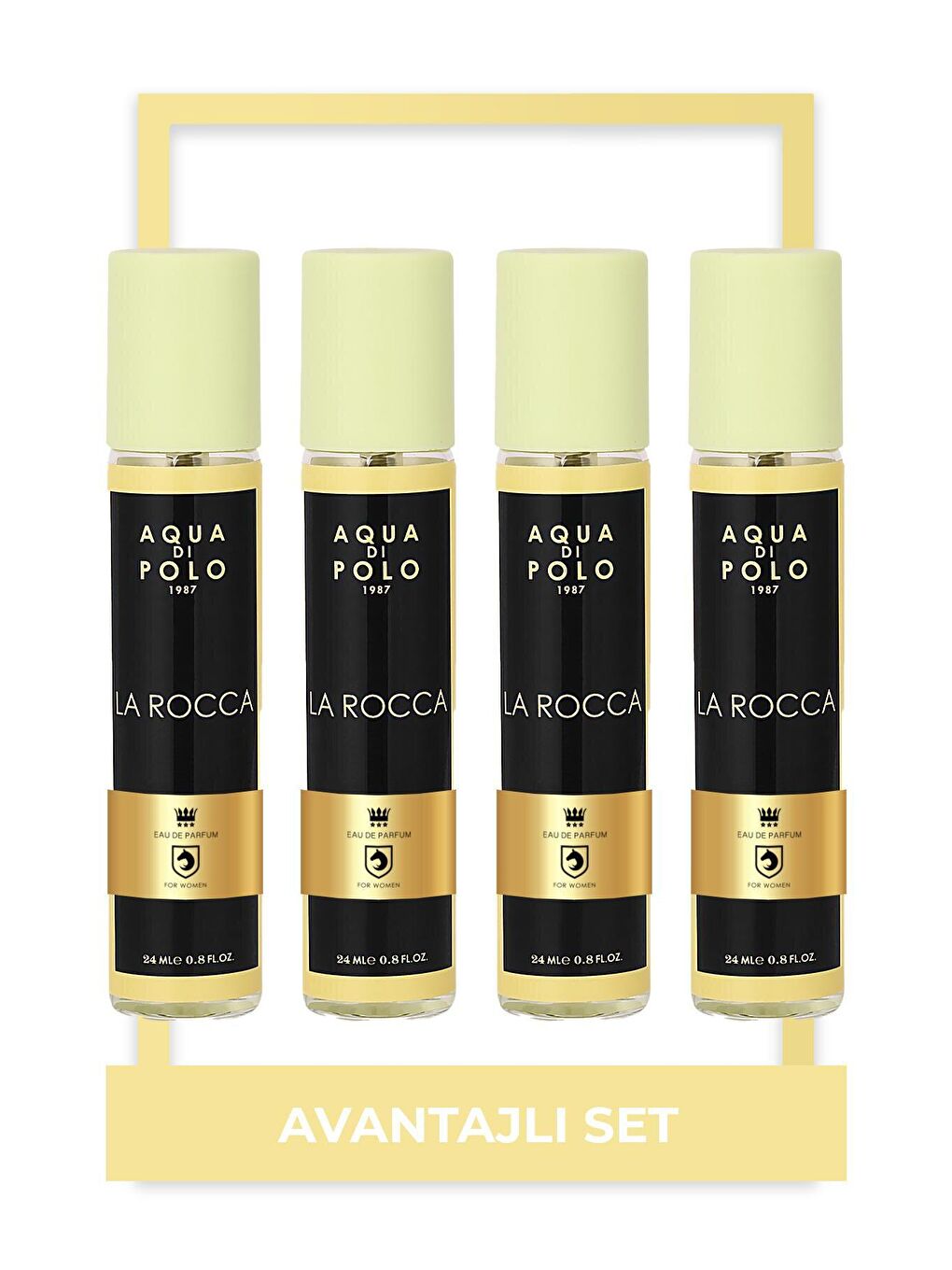 Aqua Di Polo 1987 Sarı La Rocca 24 ml 4'lü Yılbaşı Kadın Parfüm Seti Stcc021214