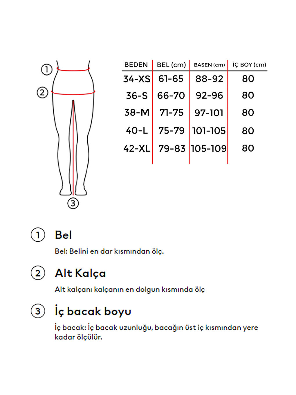 it's basic Yeşil Kadın G Jean Rengi Straight Fit Kemer Detaylı Önden Cepli Denim - 3