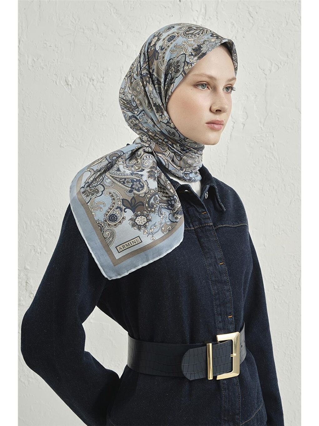 Mavi Eşarp 1230 22 11-1
