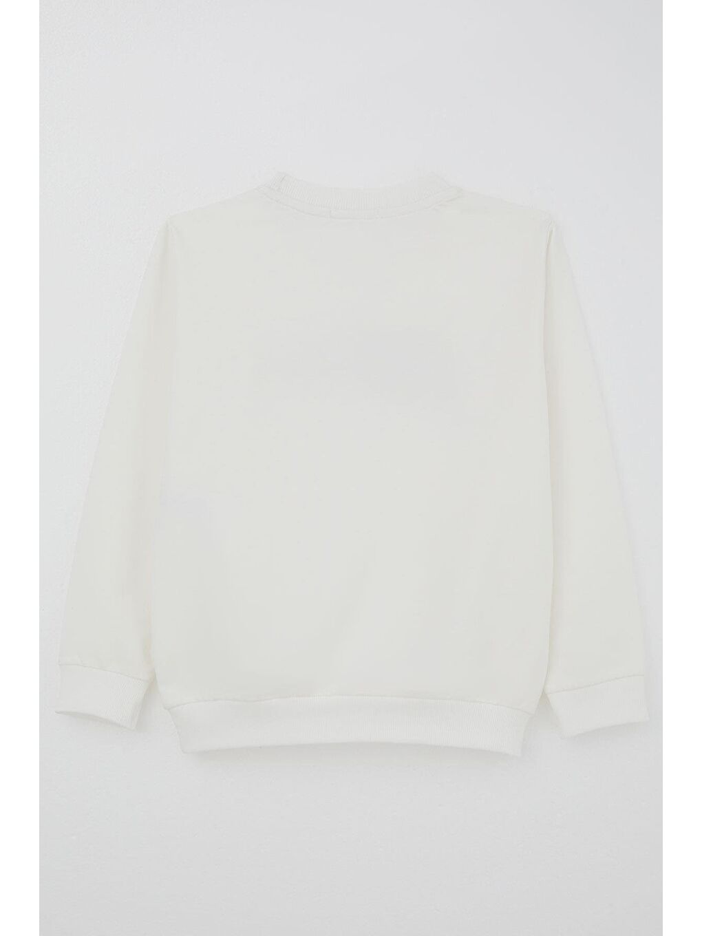 Erkek Çocuk Sweatshirt Yazı Baskılı Ekru (8-14 Yaş)-1
