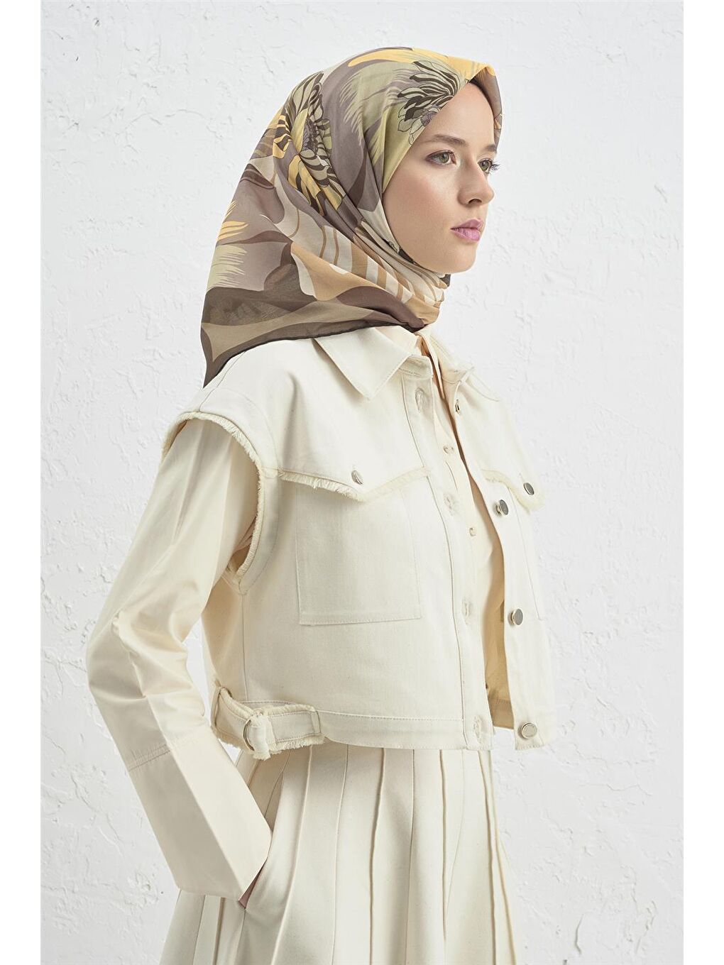 Kahverengi Etro Eşarp 32 41