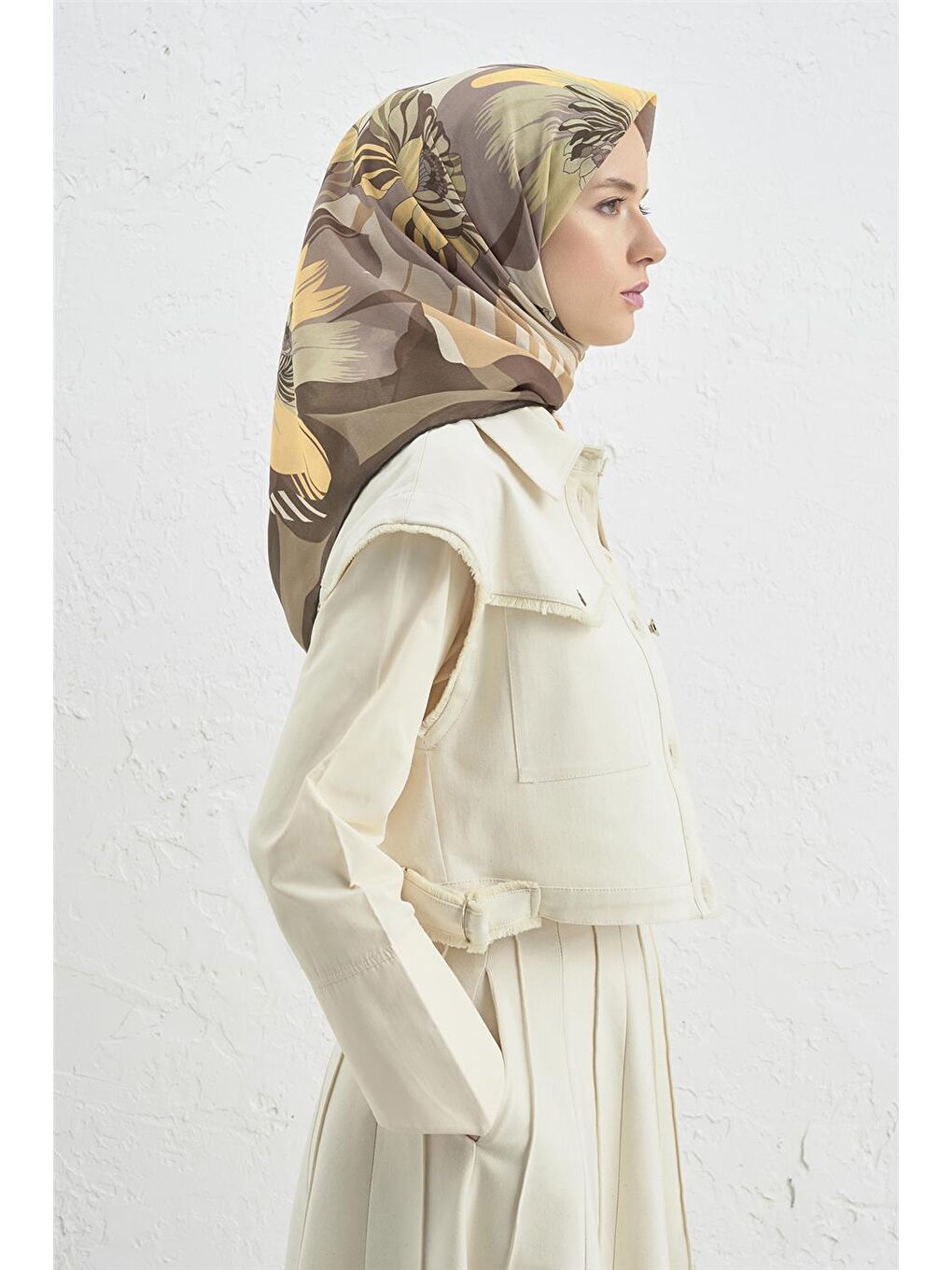 Kahverengi Etro Eşarp 32 41-1