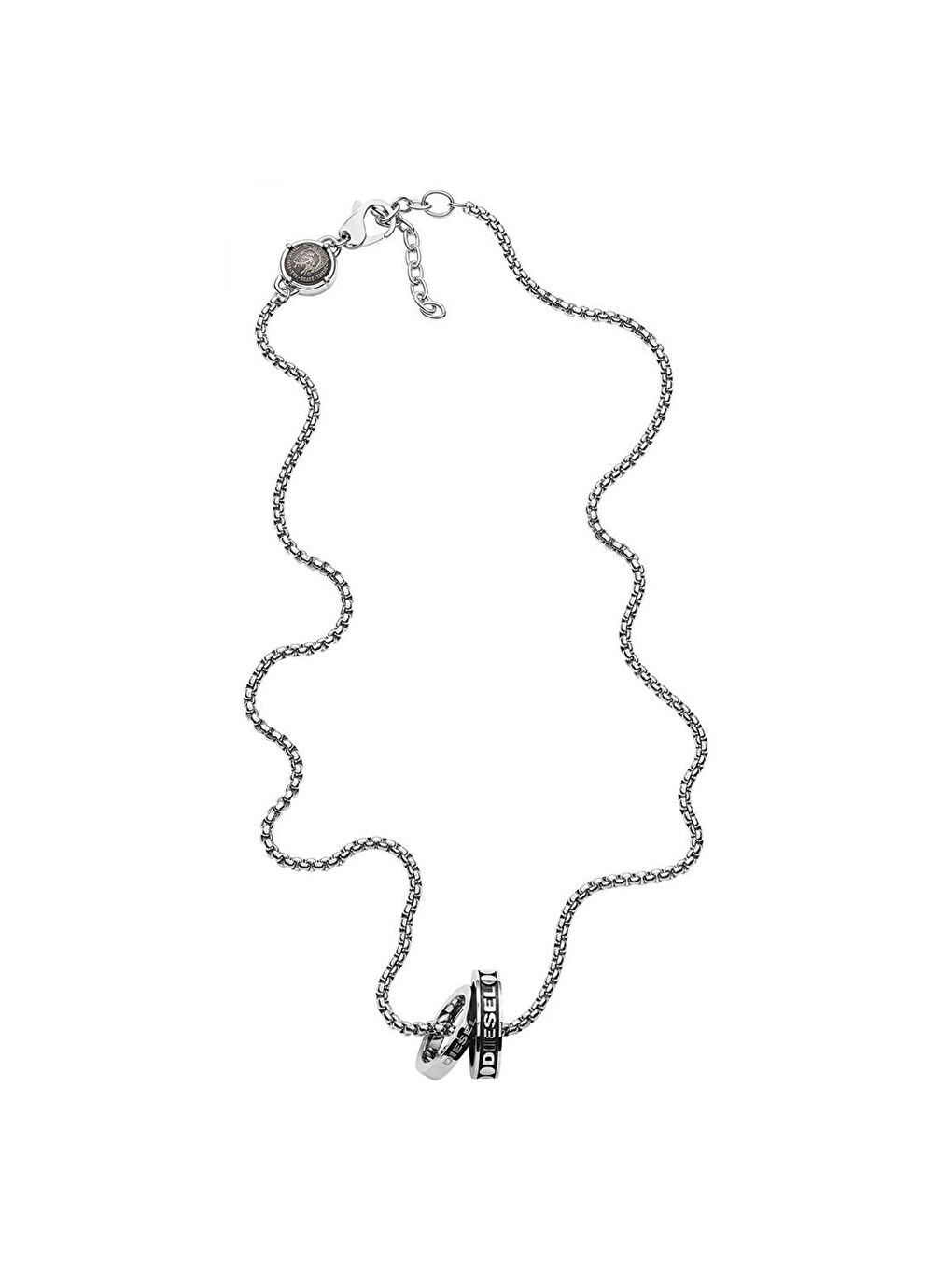 Gri DJDX1168-040 Erkek Kolye