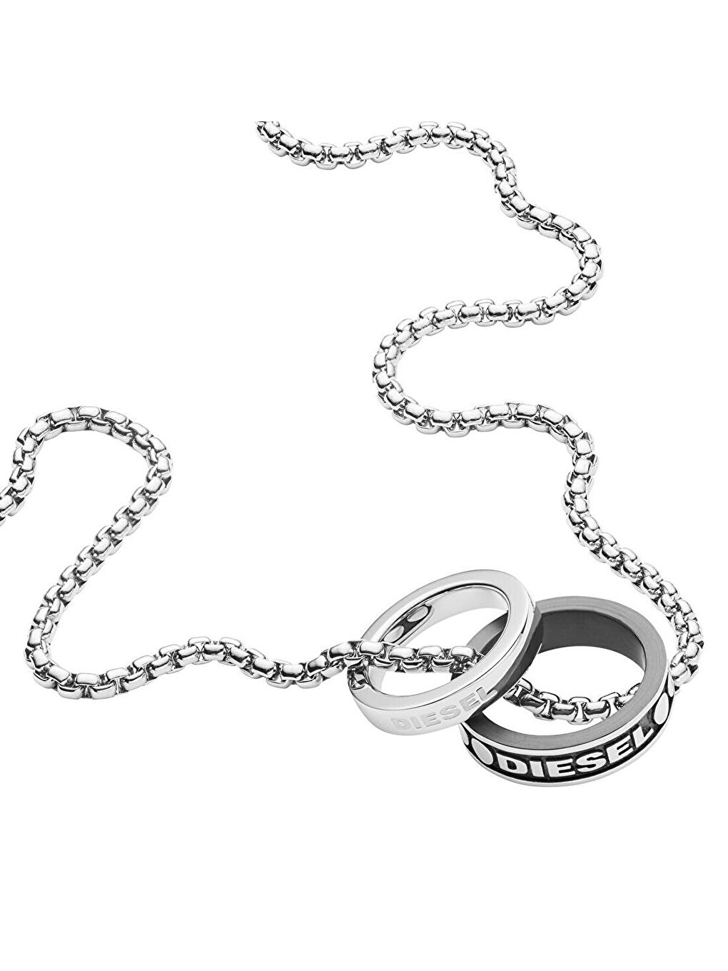 Gri DJDX1168-040 Erkek Kolye-1