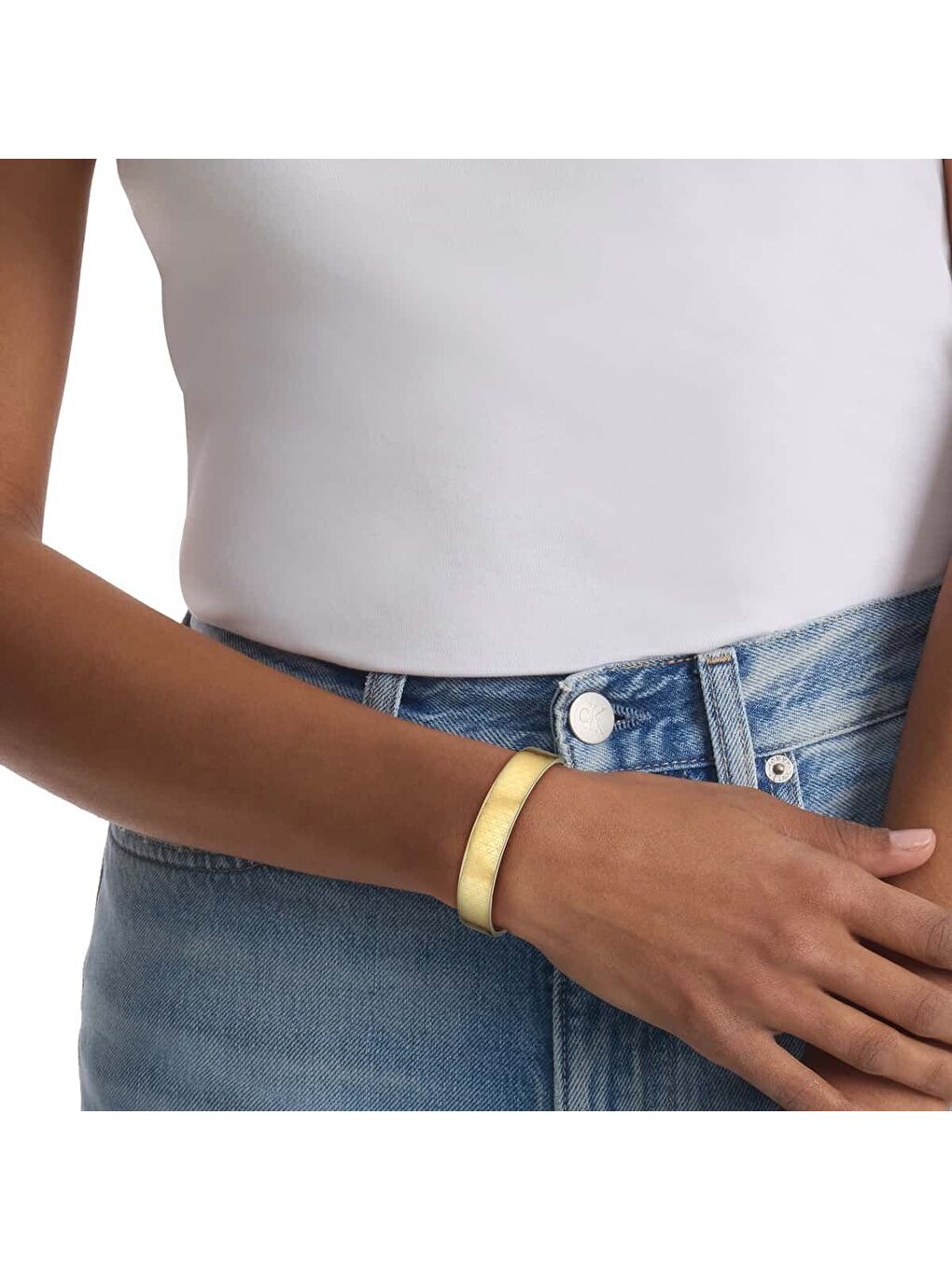 Sarı CKJ35000889 Kadın Bileklik-2