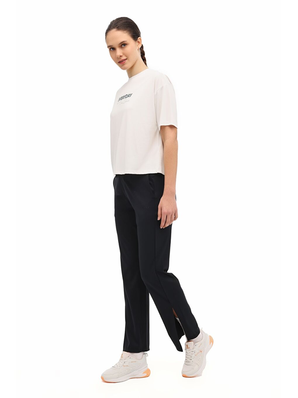 WL 22RACHEL 6FX Siyah Kadın Eşofman Altı-2