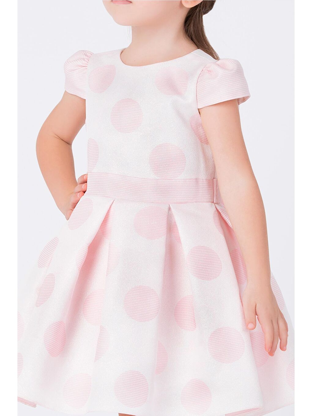 Pembe Kız Bebek Elbise-1