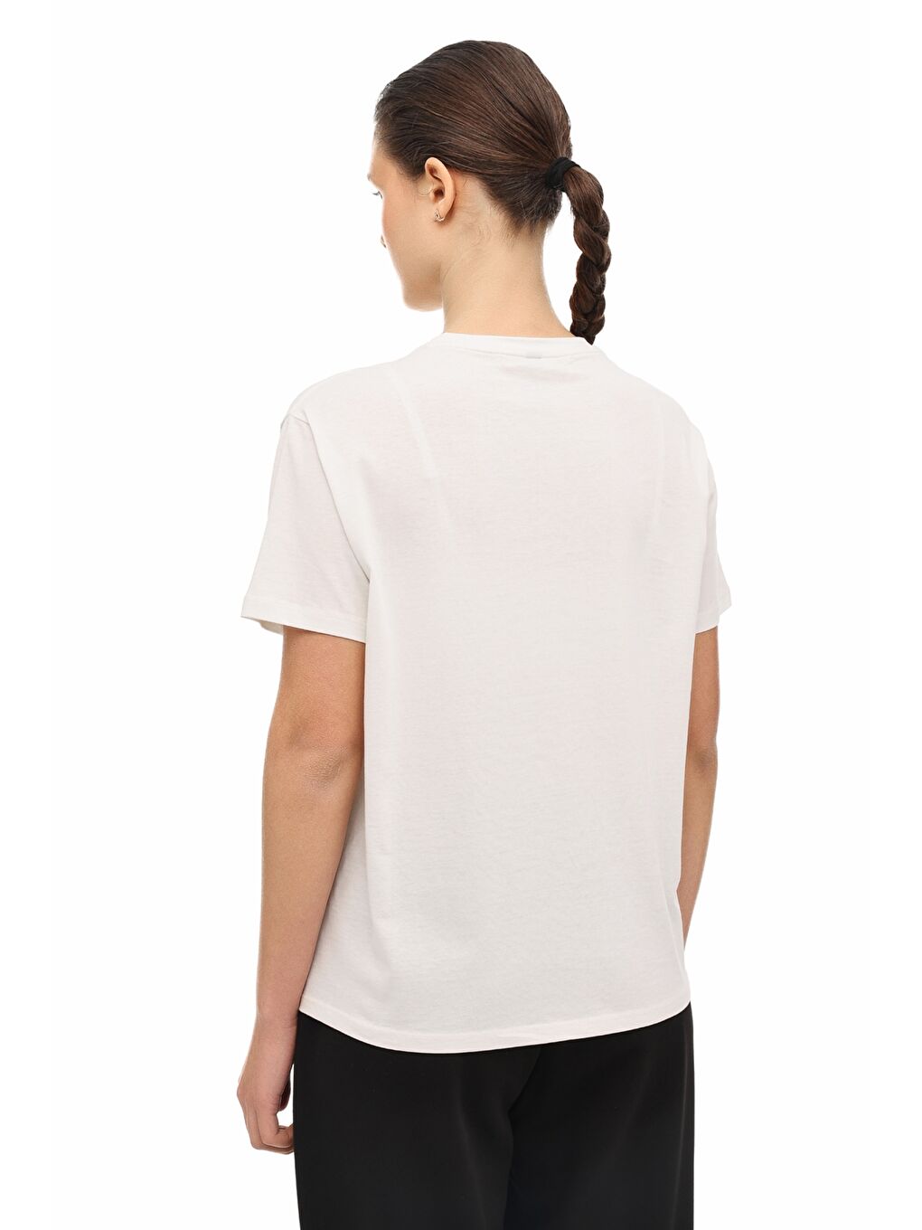 WL 11MILENA 6FX Beyaz Kadın Kısa Kol T-Shirt-1